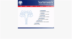 Desktop Screenshot of kartenwerk.de