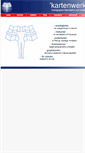 Mobile Screenshot of kartenwerk.de